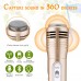 NASUM Wireless Karaoke Microphone for Kids, Bluetooth KTV Machine for 3-9 Years Old