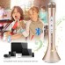 NASUM Wireless Karaoke Microphone for Kids, Bluetooth KTV Machine for 3-9 Years Old