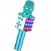 BONAOK Bluetooth Wireless Karaoke Microphone, 4-in1 Portable Handheld Mic with LED Lights, Karaoke Player for Kids, Adults - Q78