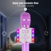 BONAOK Bluetooth Wireless Karaoke Microphone, 4-in1 Portable Handheld Mic with LED Lights, Karaoke Player for Kids, Adults - Q78