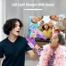 BONAOK Bluetooth Wireless Karaoke Microphone, 4-in1 Portable Handheld Mic with LED Lights, Karaoke Player for Kids, Adults - Q78