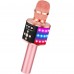 BONAOK Bluetooth Wireless Karaoke Microphone, 4-in1 Portable Handheld Mic with LED Lights, Karaoke Player for Kids, Adults - Q78