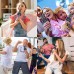 BONAOK Bluetooth Wireless Karaoke Microphone, 4-in1 Portable Handheld Mic with LED Lights, Karaoke Player for Kids, Adults - Q78