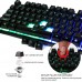 CMK 188 Rainbow LED Backlit Gaming Keyboard and Mouse Combo