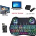 Mini Wireless Remote Keyboard with Touchpad Mouse for PC, Smart TV /Android TV BOX/ Projector/HTPC/PC 