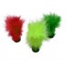 3 PCS Kick Shuttlecocks, Colorful Chinese Jianzi Kicking Game for Foot Sports Outdoor Exercise (Assorted Colours)