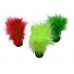 3 PCS Kick Shuttlecocks, Colorful Chinese Jianzi Kicking Game for Foot Sports Outdoor Exercise (Assorted Colours)