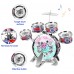 Kids Drum Set Toddler Musical Instrument Toy with Light-Up Bass Drum, Cymbal, Stool & Drumsticks 5-Piece Jazz Drum Kit for Boys Girls, Beginner Pretend Play Birthday Gift Kids Drum Set Toddler Musical Instrument Toy with Light-Up Bass Drum, Cymbal, Stool & Drumsticks 5-Piece Jazz Drum Kit for Boys Girls, Beginner Pretend Play Birthday Gift