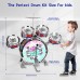 Kids Drum Set Toddler Musical Instrument Toy with Light-Up Bass Drum, Cymbal, Stool & Drumsticks 5-Piece Jazz Drum Kit for Boys Girls, Beginner Pretend Play Birthday Gift Kids Drum Set Toddler Musical Instrument Toy with Light-Up Bass Drum, Cymbal, Stool & Drumsticks 5-Piece Jazz Drum Kit for Boys Girls, Beginner Pretend Play Birthday Gift