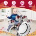 Kids Drum Set Toddler Musical Instrument Toy with Stool, Cymbal, Drumsticks & Bass Pedal Beginner Jazz Drum Kit for Boys Girls, Indoor Pretend Play Birthday Gift Kids Drum Set Toddler Musical Instrument Toy with Stool, Cymbal, Drumsticks & Bass Pedal Beginner Jazz Drum Kit for Boys Girls, Indoor Pretend Play Birthday Gift