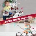 Kids Drum Set Toddler Musical Instrument Toy with Stool, Cymbal, Drumsticks & Bass Pedal Beginner Jazz Drum Kit for Boys Girls, Indoor Pretend Play Birthday Gift Kids Drum Set Toddler Musical Instrument Toy with Stool, Cymbal, Drumsticks & Bass Pedal Beginner Jazz Drum Kit for Boys Girls, Indoor Pretend Play Birthday Gift