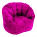 Kids Bean Bag Chair, 50 x 45cm Lounge Sofa Chair with Filler Beads, Handle