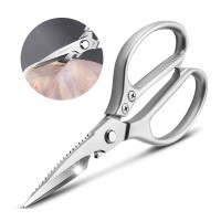 8.5“ Multifunctional Kitchen Scissors, Heavy Duty Utility Food Scissors for Meat, Chicken, Fish, Seafood, Bones, Nuts - W1333061