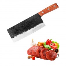 8 Inches Cleaver Chopper Knife-Japanese High Carbon Stainless Steel for Home Kitchen Restaurant Cutting Chopping Dicing and Slicing