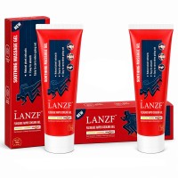 2-PACK Soothing Massage Gel 120g Cooling Topical Massage Gel with Plant Extracts  Easy Absorb Texture Portable Body Massage Gel for Shoulders, Back, Waist, Legs, Arms & Daily Use
