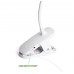 LED Lamp, Cordless Portable Clip-On Light with Touch Control, 3 Lighting Modes, USB-Rechargeable - WD-6651