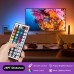 3-Pack LED Light Strip, Color Changing LED Lights SMD 5050 RGB Strips Lights with Remote Controller - 12M/39.3ft