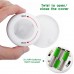 Wireless LED Puck Lights, 4000K Warm White Cabinet Night Light with Remote Control for Cabinets, Closets, Kitchen, Bedroom, Home (6-Pack)