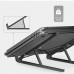 Aluminum Laptop Stand, Foldable Portable Notebook Stand with Adjustable Height, Ventilated Cooling for Laptops, Tablets, 10-17" Inches - X2