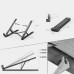 Aluminum Laptop Stand, Foldable Portable Notebook Stand with Adjustable Height, Ventilated Cooling for Laptops, Tablets, 10-17" Inches - X2