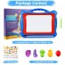 Children Kids Magnetic Drawing Board, 26 x 18cm Magna Erasable Doodle Board with 5 Stamps, DIY Stickers