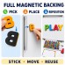Magnetic Alphabet Letters, 234-Piece Foam Set with Board and Case