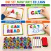 Magnetic Alphabet Letters, 234-Piece Foam Set with Board and Case