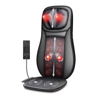Neck & Back Massager with Heat Full Back Massage Chair Pad, Adjustable Neck Nodes, Rolling Massage, Seat Vibration Cushion for Home, Office, Sofa & Gifts Neck & Back Massager with Heat Full Back Massage Chair Pad, Adjustable Neck Nodes, Rolling Massage, Seat Vibration Cushion for Home, Office, Sofa & Gifts