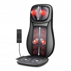Neck & Back Massager with Heat Full Back Massage Chair Pad, Adjustable Neck Nodes, Rolling Massage, Seat Vibration Cushion for Home, Office, Sofa & Gifts Neck & Back Massager with Heat Full Back Massage Chair Pad, Adjustable Neck Nodes, Rolling Massage, Seat Vibration Cushion for Home, Office, Sofa & Gifts