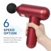 Handheld Massage Gun Deep Tissue Muscle Neck Back Massager for Muscle Therapy Pain Relief with 4 Massage Heads