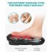 Foot Massager with Heat, 6 Heads, 40 Nodes, Black