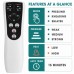 Air Compression Foot and Calf Massager with Heat, 3 Modes, Black
