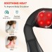 Shiatsu Neck & Shoulder Massager with Heat Corded Electric Deep Kneading Wrap Massager with 8 Nodes, Bi-Direction Control, 2 Intensities for Home, Office & Gifts Shiatsu Neck & Shoulder Massager with Heat Corded Electric Deep Kneading Wrap Massager with 8 Nodes, Bi-Direction Control, 2 Intensities for Home, Office & Gifts