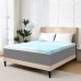 NEUTYPE Full Size Mattress Topper, 54" x 75" inch Gel Infused Memory Foam Mattress Topper - A-GE22045