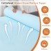 NEUTYPE Single Size Mattress Topper, 39" x 75" inch Gel Infused Memory Foam Mattress Topper - A-GE22115