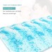 MECOR 4 inch 4” King Size Gel Infused Memory Foam Mattress Topper, Ventilated Design Bed Topper for Side, Back, Stomach Sleeper (Swirl)