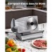 Electric Meat Slicer Adjustable Silver Home Deli Electric Meat Slicer Adjustable Silver Home Deli