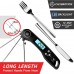 Digital Meat Thermometer, 3s Instant Read Kitchen Thermometer Probe with Reversible Display for BBQ, Beef, Pork, Chicken