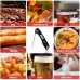 Digital Meat Thermometer, 3s Instant Read Kitchen Thermometer Probe with Reversible Display for BBQ, Beef, Pork, Chicken