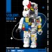 2055 PCS Mecha Bear Building Block Set, Mecha Half Robot Bear DIY Blocks Display Model for Kids, Adults - 5002
