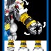 2055 PCS Mecha Bear Building Block Set, Mecha Half Robot Bear DIY Blocks Display Model for Kids, Adults - 5002