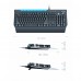 AUKEY KM-G17 Mechanical Keyboard, RGB 104 Keys Gaming Keyboard with Blue Switches, Volume Control Button for PC and Mac