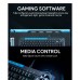 AUKEY KM-G17 Mechanical Keyboard, RGB 104 Keys Gaming Keyboard with Blue Switches, Volume Control Button for PC and Mac