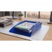 Memo Stand with Pen, Blue Desk Note Holder, 12.5 x 18.5 cm Memo Stand with Pen, Blue Desk Note Holder, 12.5 x 18.5 cm