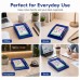 Memo Stand with Pen, Blue Desk Note Holder, 12.5 x 18.5 cm Memo Stand with Pen, Blue Desk Note Holder, 12.5 x 18.5 cm