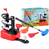 Kids Mini Golf Play Set, 29PCS Beginner Golf Set with Adjustable Club, 3 Club Heads, 15 Practice Balls for Indoor, Outdoor, Golf Training - 979