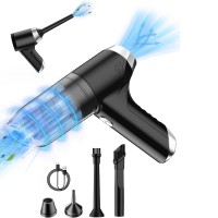 Wireless Car Vacuum Cleaner, Portable Mini Vacuum with 10000Pa Powerful Suction, Nozzle Attachments for Car Interior, Home Cleaning - HD-6671