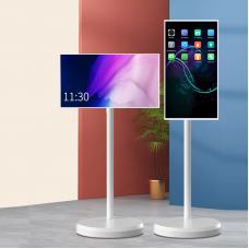21.5 Inch Mobile Smart Display, 1080 x 1920 IPS Rotating Smart Screen Monitor with Touch Display, Full Swivel Rotation, Android 12 OS, 6GB Ram, 128GB Storage - MT8183