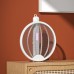 Electric Mosquito Swatter, Foldable Rechargeable Bug Zapper, White