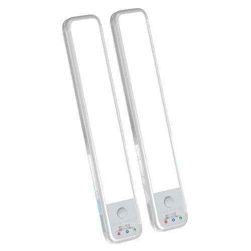 2-Pack LED Motion Sensor Light, Wireless Under Cabinet Lights with 3 ...